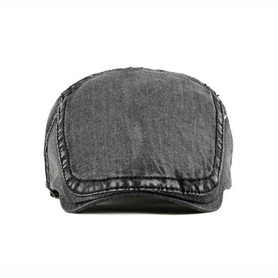 Casquette Plate Denim Homme