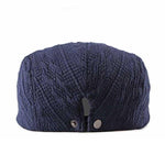Casquette Plate Bleu Marine Beret