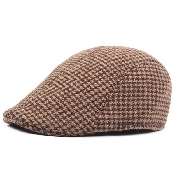 Beret Casquette Carreau