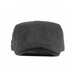 Casquette Beret Homme Noir