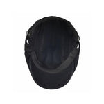Casquette Beret Plate Noir Homme
