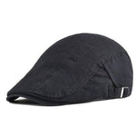 Beret Casquette Noir Homme