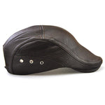 Beret Casquette en Simili Cuir