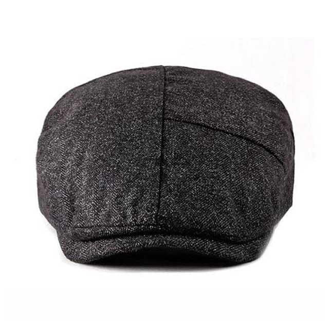 Casquette Plate Tweed Béret