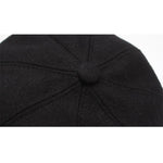Béret Gavroche Noir Femme