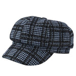 Casquette à Carreaux Femme