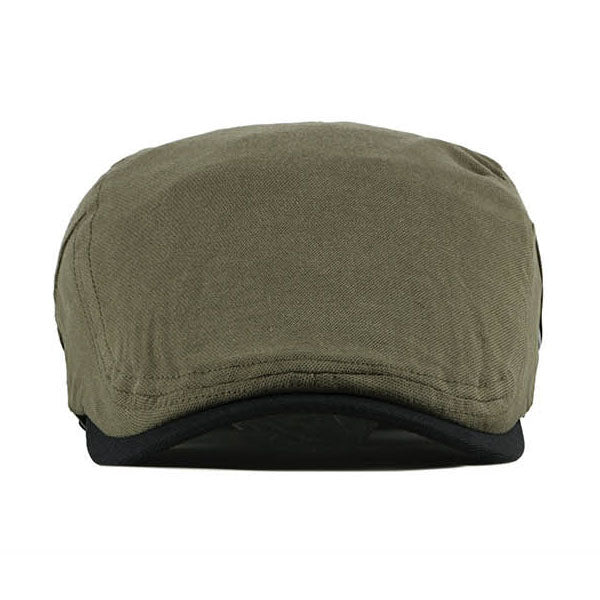 Casquette a Visière Plate Verte