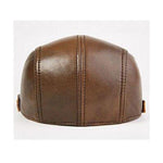 Casquette Cuir Bec de Canard