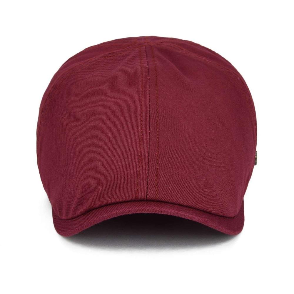Casquette Plate Bec de Canard Rouge