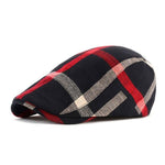 Casquette Béret à Carreaux