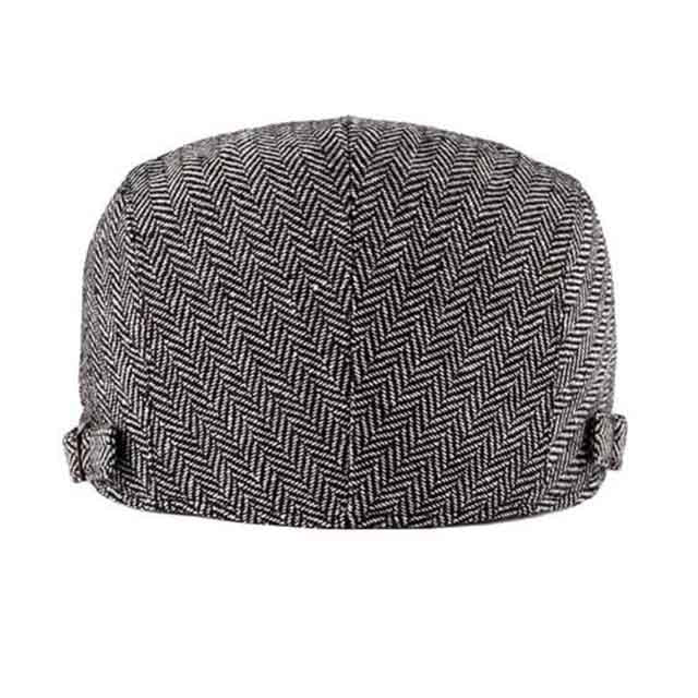 Casquette Plate à Chevrons