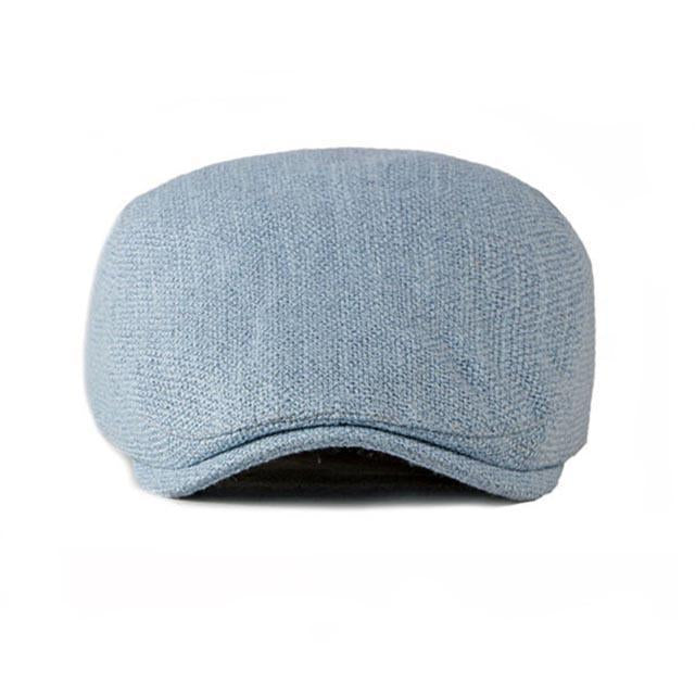 Casquette Plate Bleu Ciel