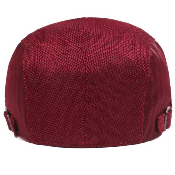 Casquette Beret Bordeaux Homme