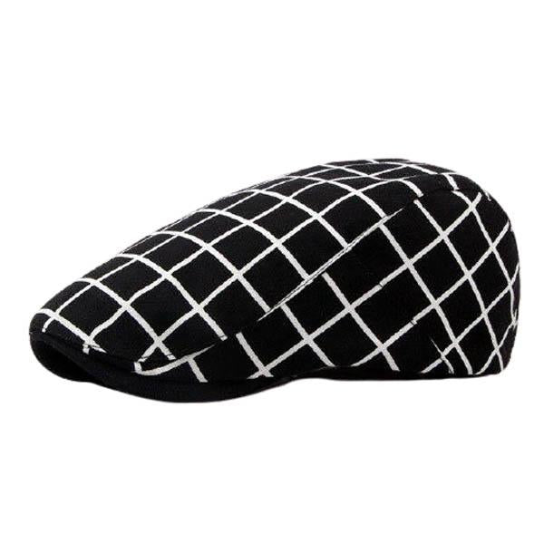 Casquette Beret Carreau