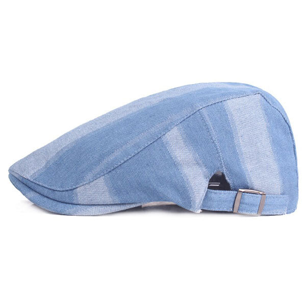 Casquette Béret en Denim