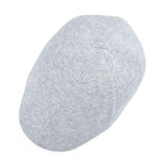 Casquette Plate Béret Gris