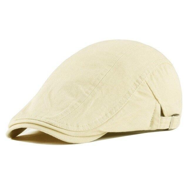 Casquette Beret Homme Beige