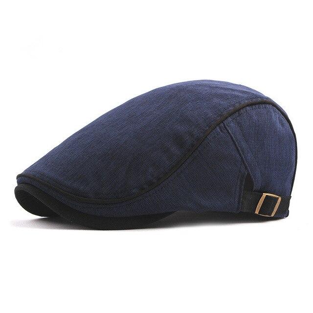 Casquette Béret Homme Bleu Marine