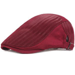 Casquette Béret Homme Bordeaux