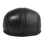 Casquette Homme Beret Cuir