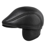 Casquette Homme Cuir Béret