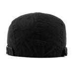 Béret Casquette Noire Homme