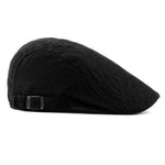 Béret Casquette Homme Noire