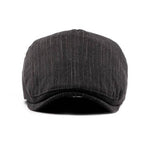 Casquette Plate Rayée