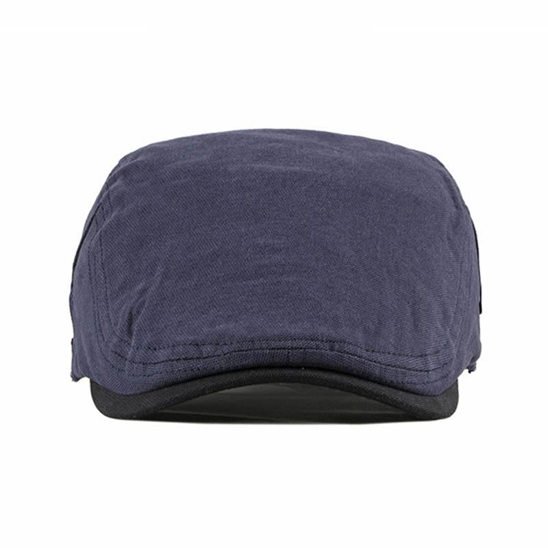 Casquette Plate Bleu Marine