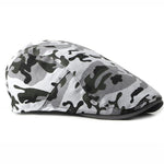 Casquette Béret Camouflage Gris
