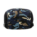 Casquette Béret Camouflage Noir