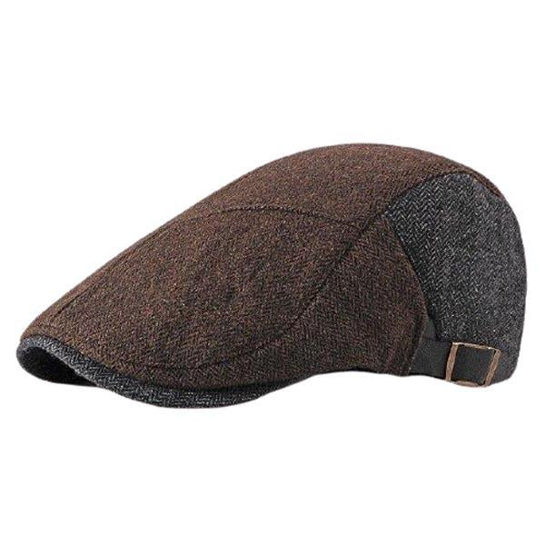 Casquette Chevron Marron
