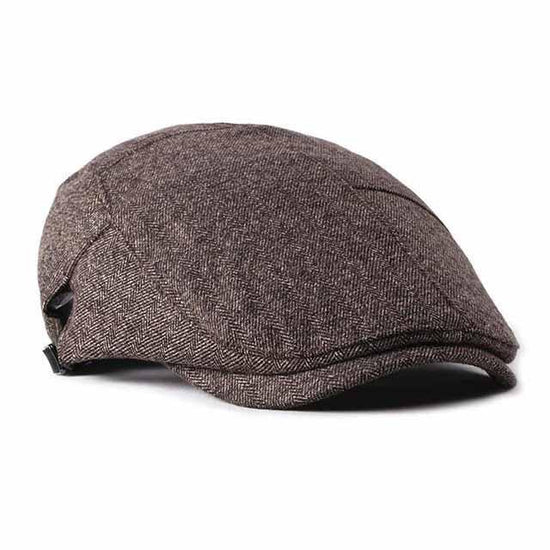 Casquette Plate Chevron Vintage