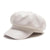 Casquette Cuir Blanc