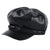 Casquette Cuir Noir