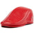 Casquette Cuir Rouge