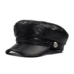 Casquette de Marin Femme Cuir