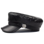 Casquette Marin Femme Cuir