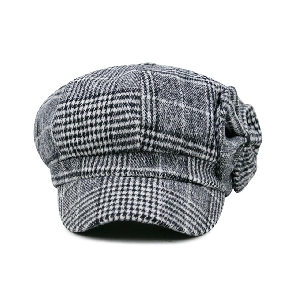 Casquette Femme Ecossaise