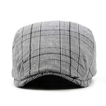 Casquette Plate Ecossaise