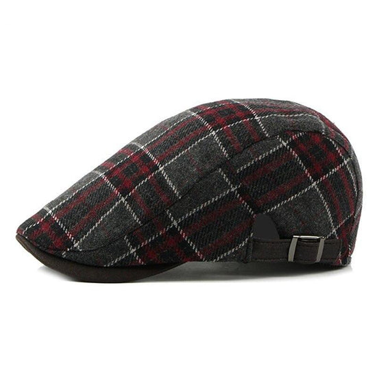 Casquette Béret Ecossaise Vintage