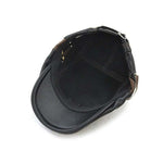 Béret Casquette Cuir Pour Homme