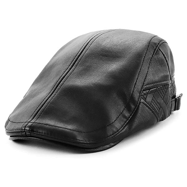 Casquette En Cuir Pour Homme