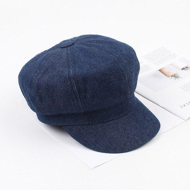 Casquette Gavroche en Denim