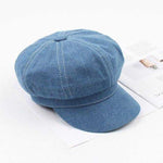 Casquette Gavroche en Jean pour Femme