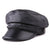 Casquette Femme Cuir Noir