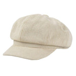 Casquette Gavroche Beige Polyester