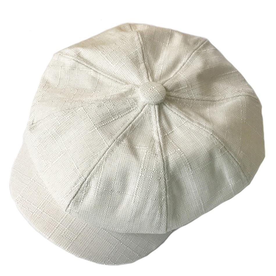 Casquette Gavroche Blanche Femme