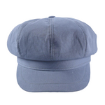 Casquette Gavroche Bleue en Coton