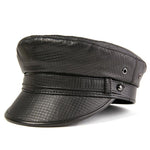 Casquette Gavroche En Cuir